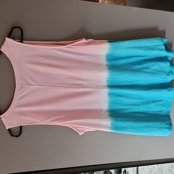 Torrid Plus Size Dip Dye Tie Dye Tank Top - Picture 4 of 4